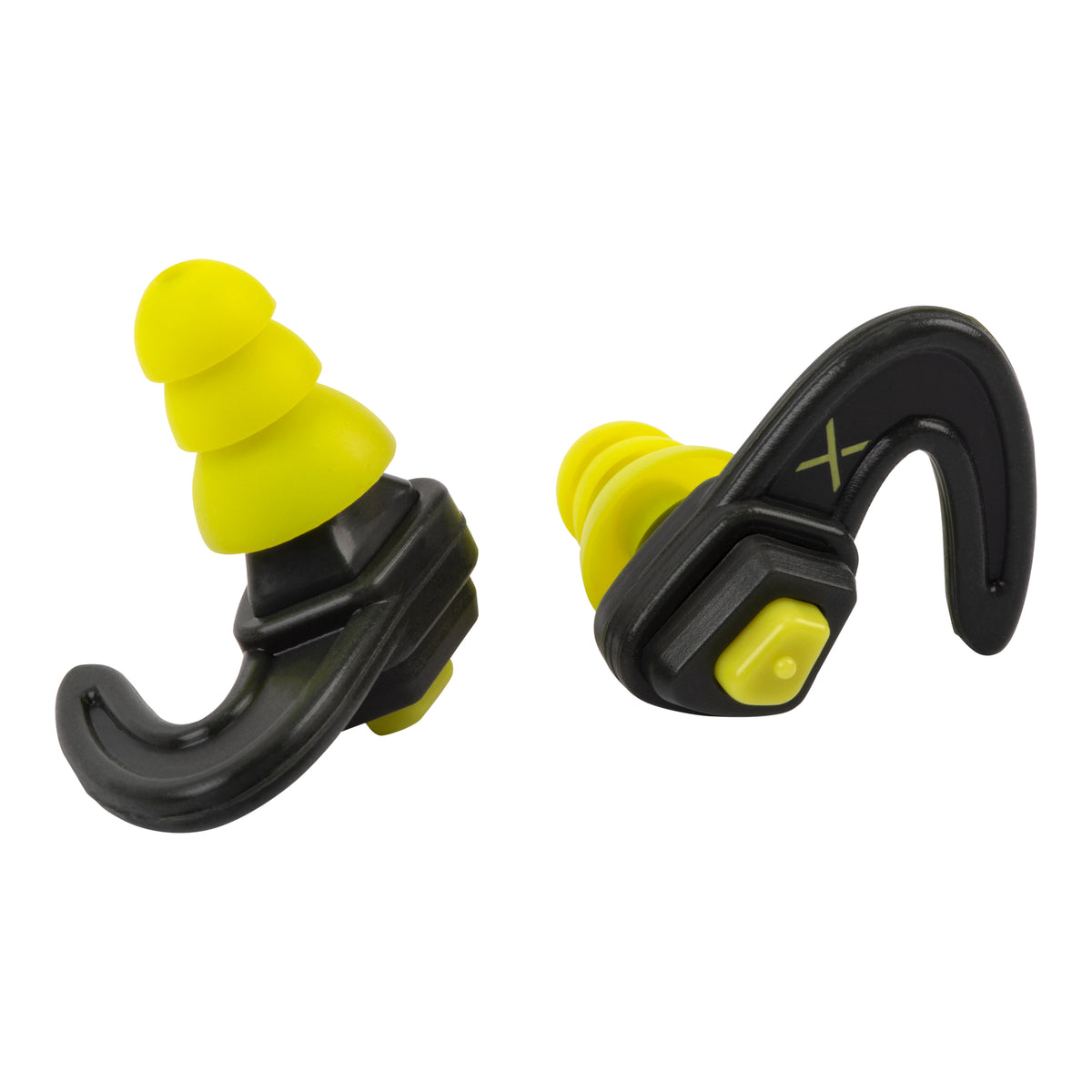 ULTRX Shift Adjustable Protection Ear Plugs, Gray/Yellow