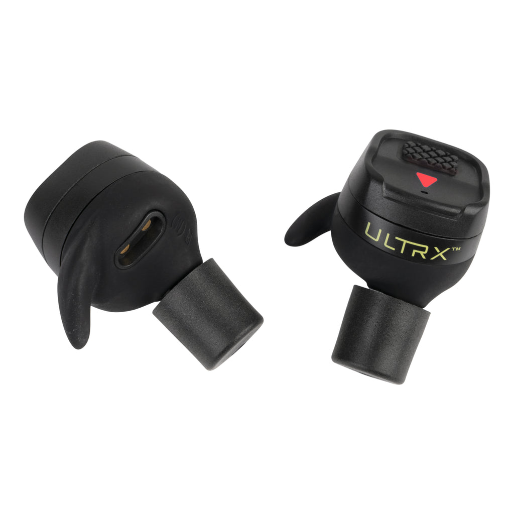 ULTRX Bionic Fuse Bluetooth® Earbuds w/ Charging Case, Dark Gray
