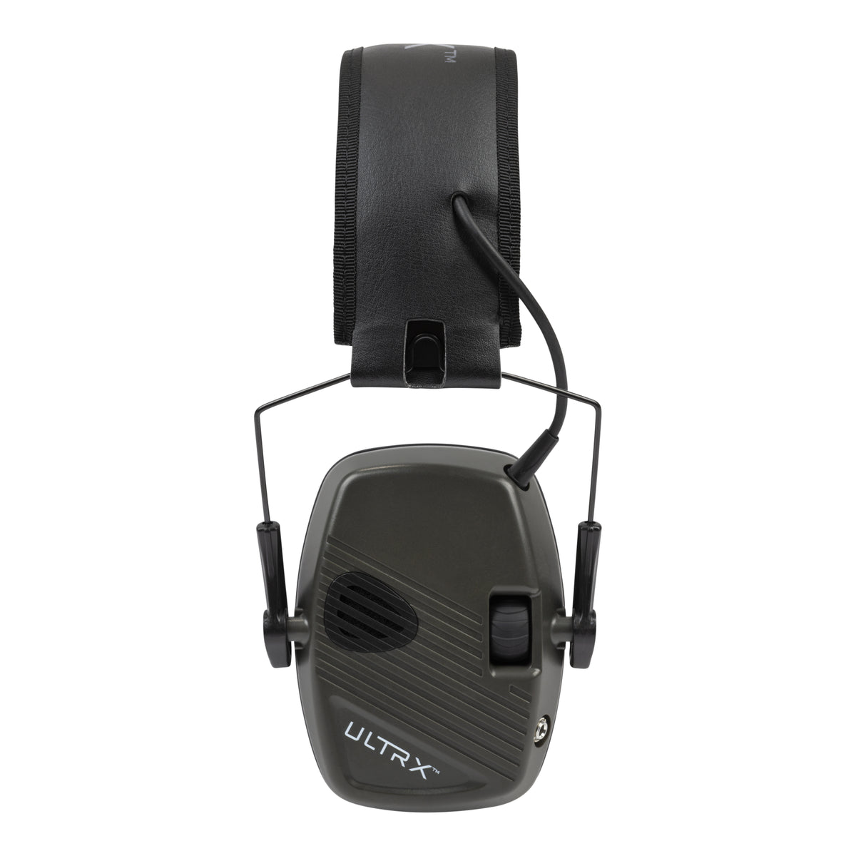 ULTRX Stereo Electronic Earmuff, Olive