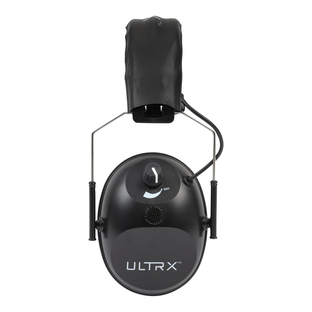 ULTRX Electronic Earmuff, Black