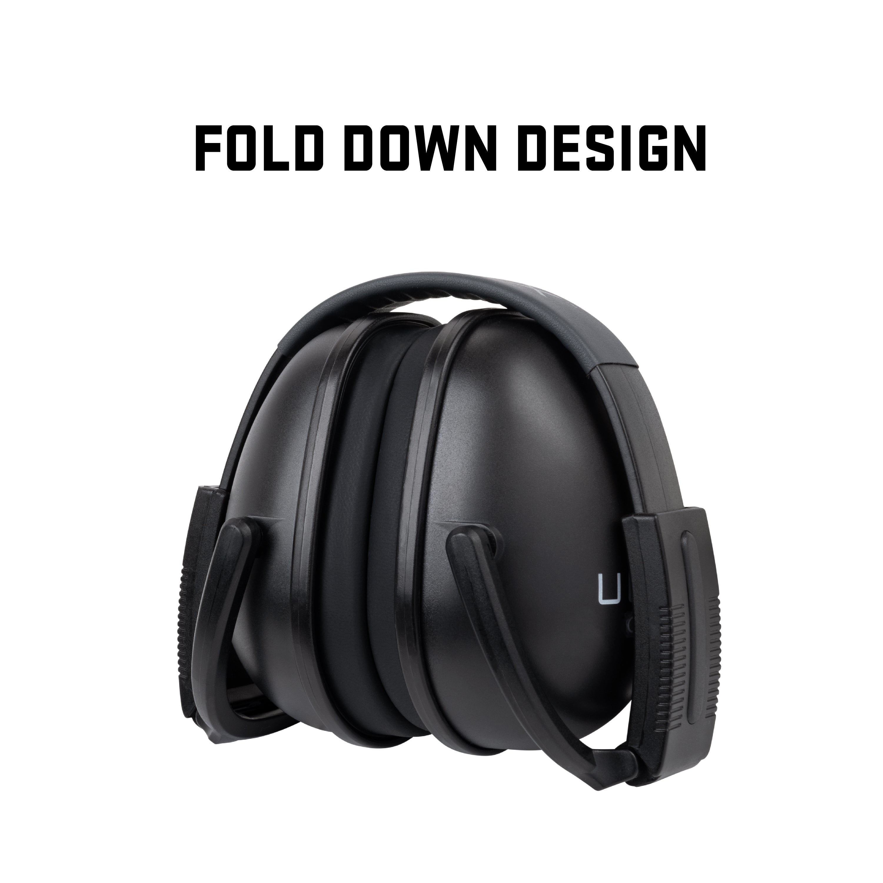 ULTRX Sound Blocker Passive Earmuff, Black