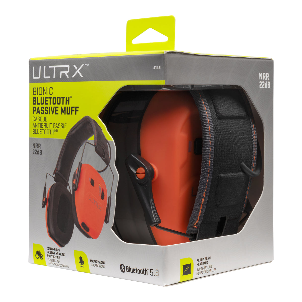 ULTRX Bionic Bluetooth® Passive Earmuff