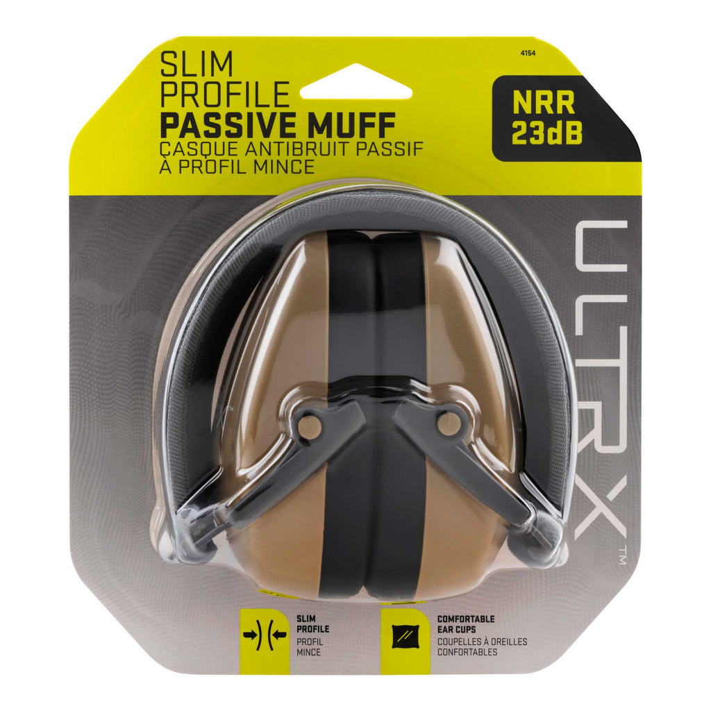 ULTRX Slim Profile Passive Earmuff