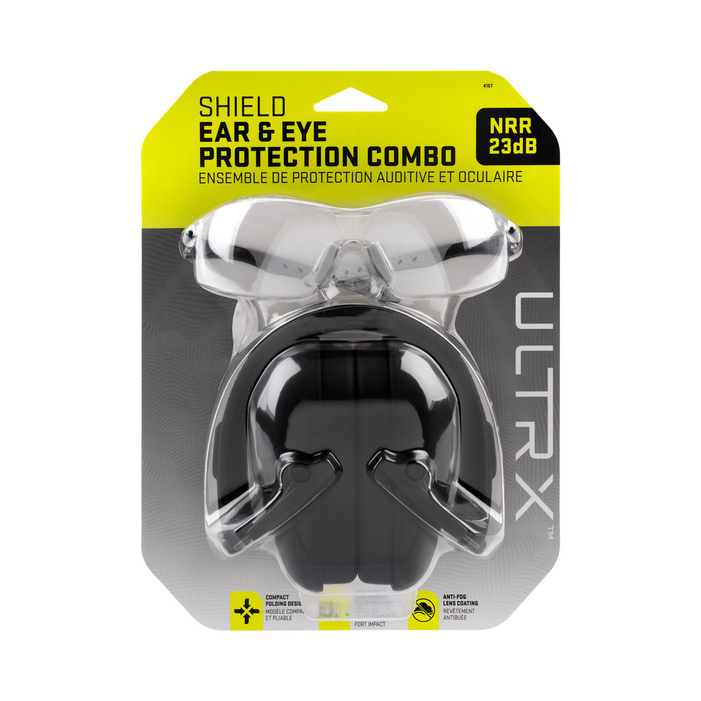 ULTRX Shield Ear & Eye Protection Combo