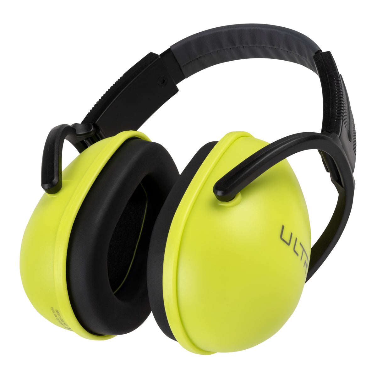 ULTRX Sound Blocker Youth Ear and Eye Protection Combo, Lime