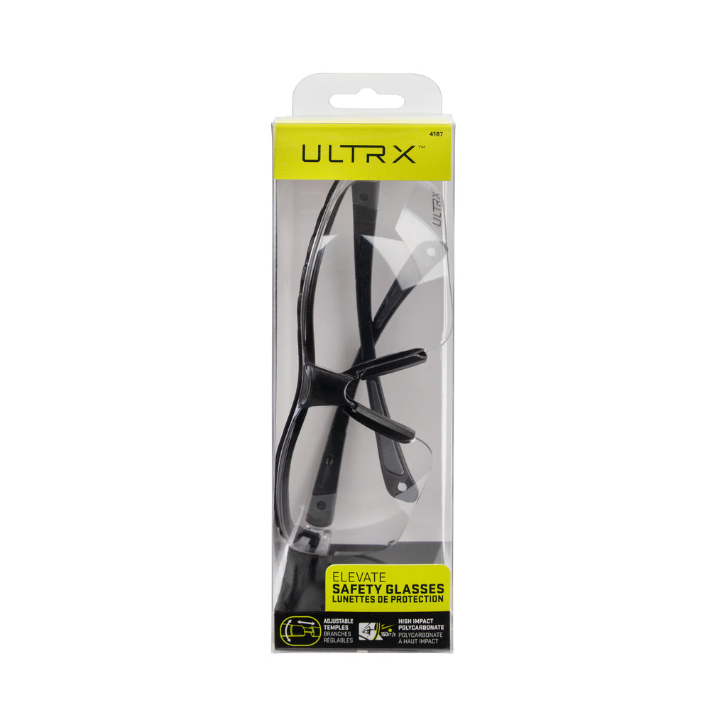 ULTRX Elevate Safety Glasses, Clear