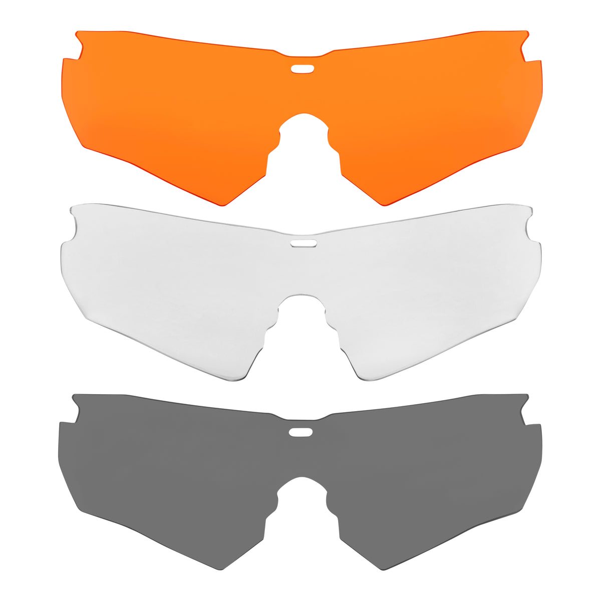 ULTRX Admiral Safety Glasses Set, 3-Lenses, Assorted