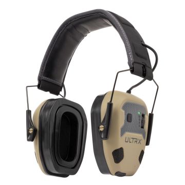 ULTRX Bionic Fuse Bluetooth Electronic Earmuff, FDE