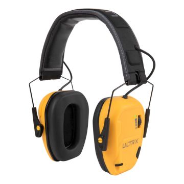 ULTRX Bionic Electronic Earmuff, Interstate Yellow