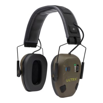 ULTRX Bionic Fuse Ion Bluetooth Electronic Earmuff, Olive