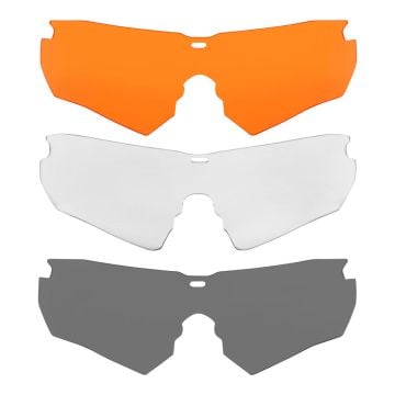 NEW ULTRX Admiral Safety Glasses Set, 3-Lenses, Assorted