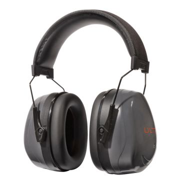 ULTRX Heavy Sound Defender Passive Earmuff, Gray