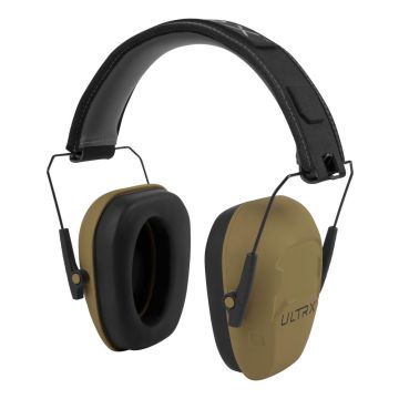 ULTRX Shield Passive Earmuff, FDE