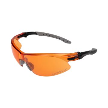 ULTRX Keen Safety Glasses, Amber