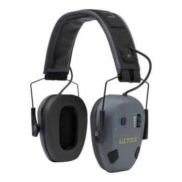 NEW ULTRX Bionic Fuse Ion Bluetooth Electronic Earmuff, Slate