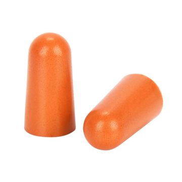ULTRX Foam Ear Plugs, 50-Pairs / Bag, Orange