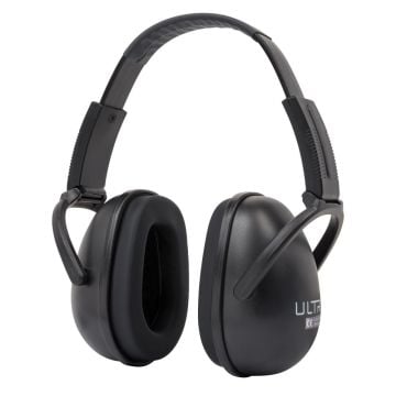 ULTRX Sound Blocker Passive Earmuff, Black